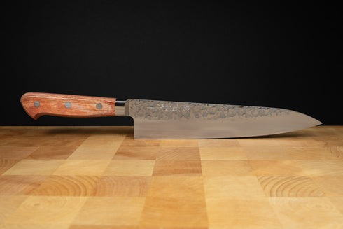 TAKAMURA HAMONO CHROMAX TSUCHIME GYUTO 210 STAINLESS CLAD